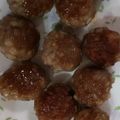 ☆のりす☆'s cooksnap of when they made やみつきの美味しさ♥照りうまっ蓮根ボール.