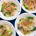 ふたごゆき's cooksnap of when they made 小松菜と豚肉の旨辛和風ビーフン.