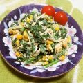 えれぼん's cooksnap of when they made ほうれん草とツナコーンのサラダ.