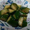 クックNBQNE0☆'s cooksnap of when they made きゅうりとトマトと大豆の柚子胡椒サラダ.