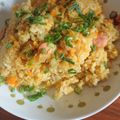 ★くまた★☆'s cooksnap of when they made 炊飯器で簡単♡カレーピラフ.