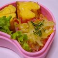 にゃぁくん's cooksnap of when they made 簡単♪お弁当にｼｬｶﾞｲﾓﾁｰｽﾞ.