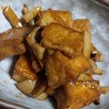 しまいんこ's cooksnap of when they made お弁当に！香ばし生姜醤油の厚揚げ焼き.