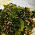 kiiyno's cooksnap of when they made 簡単★たっぷりレタスのひき肉ポン酢炒め.