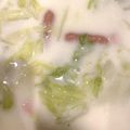 ねこねこねこちゃん☆'s cooksnap of when they made 白菜・ハムの中華風クリーム煮♪簡単牛乳で.