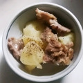 トリノオリンピック☆'s cooksnap of when they made 塩豚利用で！　　あっさり塩肉じゃが.
