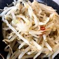 たおえり's cooksnap of when they made おつまみやビビンバに！もやしナムル.