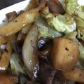 ideko5's cooksnap of when they made 肉なしでも美味い☆簡単節約焼きうどん.