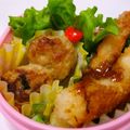 にゃぁくん's cooksnap of when they made 焼き鳥屋さん風～豚のり梅巻き.
