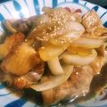 ton0g0ton's cooksnap of when they made 鶏肉と野菜のさっぱりポン酢炒め.