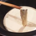 クックkirinn2's cooksnap of when they made フライパンで湯葉つくり.