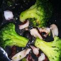 小五郎's cooksnap of when they made たことブロッコリーのガーリック炒め☆.