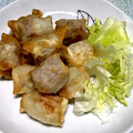 ちゃあ☆ちゃ's cooksnap of when they made 簡単＆美味☆ちくわチーズの包み揚げ.