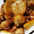 cotton777's cooksnap of when they made 鶏肉と里芋の煮物.