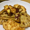ティンク★'s cooksnap of when they made ボリューム満点！鶏肉と根菜の彩りきんぴら.