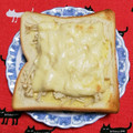 こげ岡's cooksnap of when they made エノキとチーズで♪マヨマスタードトースト.