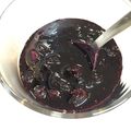 もりたろぅ's cooksnap of when they made レンジで簡単♪手作りブルーベリージャム.