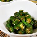 なおきんとん's cooksnap of when they made おくらの生姜醤油和え.
