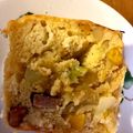 彼方彬's cooksnap of when they made 簡単ヘルシー！基本の豆腐ケークサレ♡.