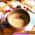 ダヤンCafé's cooksnap of when they made 甘酒と林檎の桜の花スムージー.