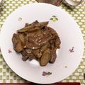 m_ichiko's cooksnap of when they made ◆めっちゃ簡単☆ごぼうと牛肉の味噌炒め◆.
