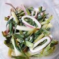 ＴＯＭＯＷＡＴ's cooksnap of when they made イカとわけぎのぬた.