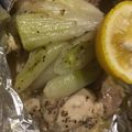 しばーちゃん's cooksnap of when they made 鶏肉のゆず風味♪簡単！酒蒸し風ホイル焼き.