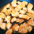クック14565☆'s cooksnap of when they made 砂糖を使わない鶏胸肉の照り焼き.