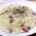 032215's cooksnap of when they made 残りご飯で★チーズリゾット.