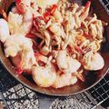 とろけい's cooksnap of when they made 殻付きガーリックシュリンプ.