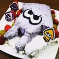 ゆうとはる1204's cooksnap of when they made スプラトゥーンケーキ.