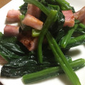 クック6K7QV1☆'s cooksnap of when they made ほうれん草のバター炒め.