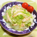 えれぼん's cooksnap of when they made レタスとハムのマリネ.