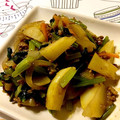 リリーメイ's cooksnap of when they made 小松菜とじゃがいものカレー炒め.
