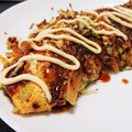 雪青苺's cooksnap of when they made 簡単★キャベツとネギのお好み焼き風卵焼き.