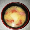えつエツ's cooksnap of when they made 美味☆じゃがウィンナーのお味噌汁.