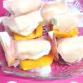 みっくママ's cooksnap of when they made 柿とリンゴとクリチーの生ハム巻き☆.