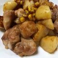 うんのぞのぞ's cooksnap of when they made 鶏とじゃが芋炒め.