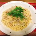 クックDRTL4T☆'s cooksnap of when they made シラスと茗荷と紫蘇のパスタ.