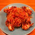 クック35LDBS☆'s cooksnap of when they made 簡単！濃厚ヘラガニのトマトクリームパスタ.