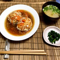 りょうあっとまーく's cooksnap of when they made 豆腐ハンバーグときのこの和風煮込み.