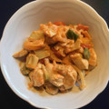 ブランディ's cooksnap of when they made やわらか！とりムネ肉のオーロラマヨ炒め.