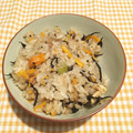 あいちー☻'s cooksnap of when they made ひじきと梅干しの炊き込みごはん❣.