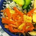 ピニヨ's cooksnap of when they made 幼児食☆松山揚げの人参しりしり.
