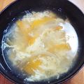 あたりめっこ's cooksnap of when they made 裏ワザ公開！ふわふわ玉子のかき玉汁.