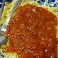 ｽｶｲﾌｨｯｼｭ☆'s cooksnap of when they made トマト缶で作る簡単ミートスパ(子供も).