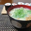 ダイナマイト漆黒's cooksnap of when they made 蕪と納豆のお味噌汁.
