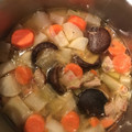 ☆き〜USA☆'s cooksnap of when they made 鶏肉と大根と人参と椎茸の煮物.