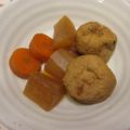 youtapapa's cooksnap of when they made がんも 根菜のシンプルで美味しい煮物。.