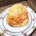 まこり～ぬ☆'s cooksnap of when they made 肉なし！ｗ焼肉のタレゴマチーズおにぎり♡.